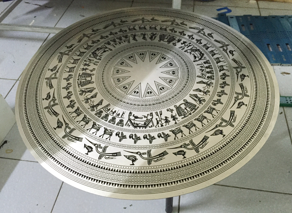 inox ăn mòn hoa văn