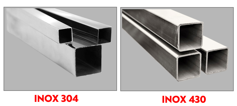 so sánh inox 430 và 304