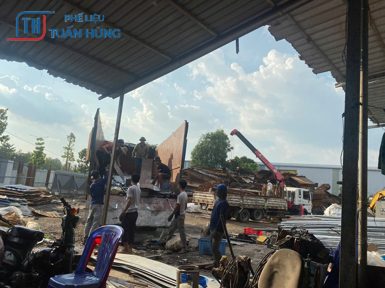 hình ảnh công ty tnhh phế liệu tuấn hùng
