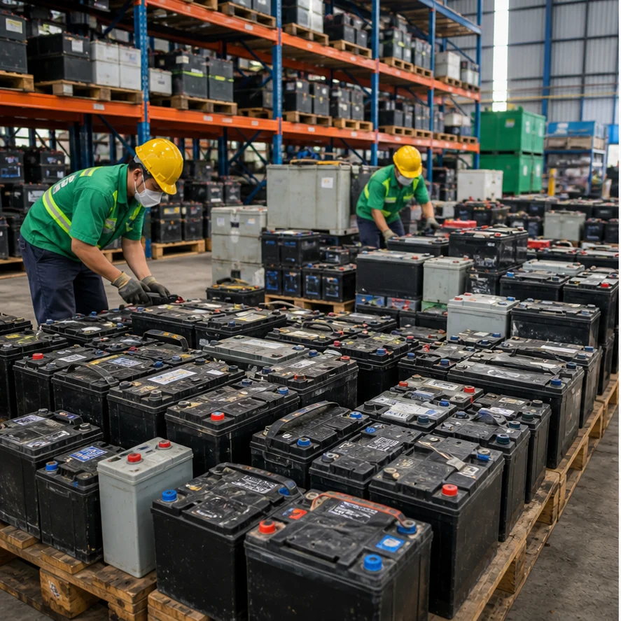 Thu Mua Ắc Quy Cũ Pin Mặt Trời Hết Hạn Giá Cao | Tuấn Hùng - hình ảnh thu mua phế liệu 1