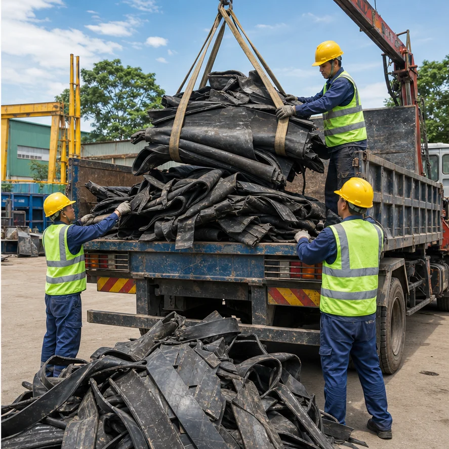 Thu Mua Cao Su Phế Liệu Giá Cao Tận Nơi | Tuấn Hùng - hình ảnh thu mua phế liệu 2
