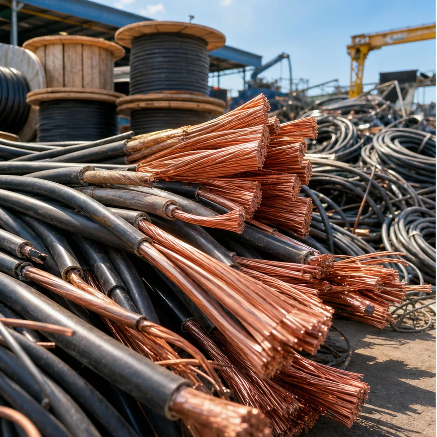 Thu mua cáp điện phế liệu - hình ảnh thu mua phế liệu 1