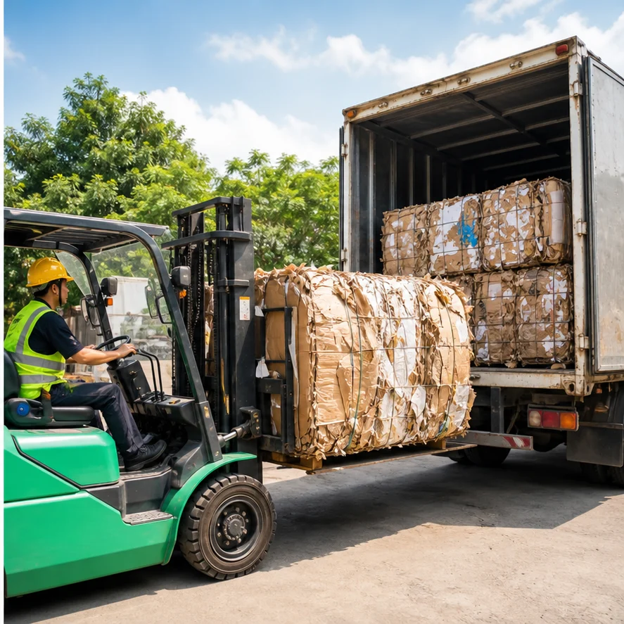 Thu Mua Giấy Carton Phế Liệu Giá Cao Tận Nơi | Tuấn Hùng - hình ảnh thu mua phế liệu 2