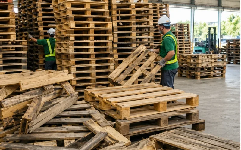 Thu Mua Pallet Gỗ Phế Liệu Giá Cao Tận Nơi | Tuấn Hùng