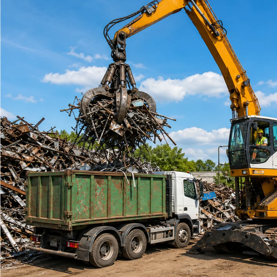 Thu mua sắt thép phế liệu - hình ảnh thu mua phế liệu 2