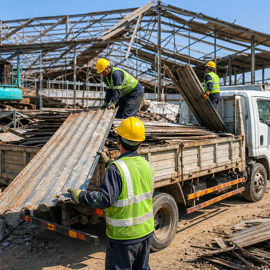 Thu Mua Tôn Sắt Mái Cũ Phế Liệu Giá Cao Tận Nơi | Tuấn Hùng - hình ảnh thu mua phế liệu 2